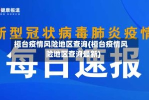 桓台疫情风险地区查询(桓台疫情风险地区查询最新)