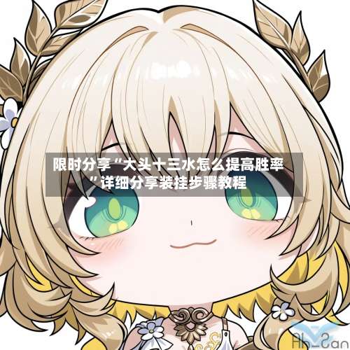 限时分享“大头十三水怎么提高胜率	”详细分享装挂步骤教程-第2张图片