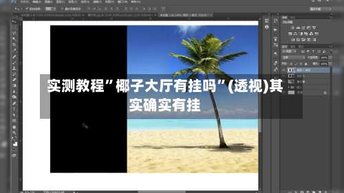 实测教程	”椰子大厅有挂吗”(透视)其实确实有挂-第1张图片