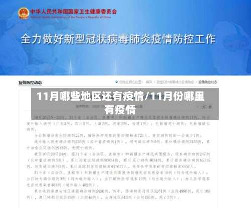 11月哪些地区还有疫情/11月份哪里有疫情-第3张图片